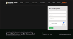 Desktop Screenshot of bilimselyuzme.com